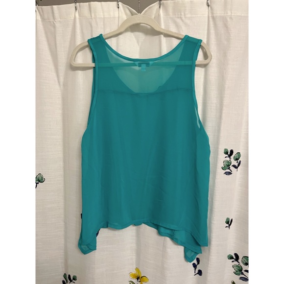 Turquoise Tank - Picture 2 of 2